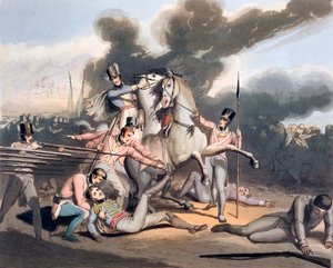 Schlacht von Talavera, Spanien, 28. Juli 1809, 1819 von Thales Fielding