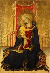 Die Madonna der Demut von The Master of the Carrand Tondo