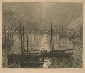 Boulogne von Théo van Rysselberghe