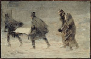 Das Begräbnis von Theobald Chartran