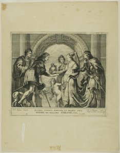 Die Hochzeit von Maximilian von Österreich mit Maria von Burgund von Theodoor van Thulden