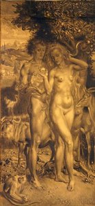 Die drei Lebensalter - linkes Panel