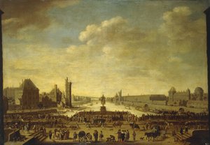 Ein Blick auf Paris von der Pont de la Cité von Theodor Matham
