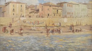 Der Fluss Liri. Italien