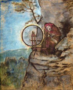 Die Hexe, die Socken für den alten Erik spann von Theodor Kittelsen