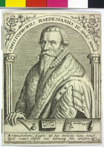 Christoph Hardesheim von Theodor de Bry