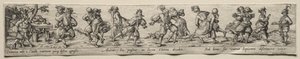 Tanz der Bauern von Theodor de Bry