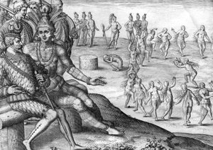 Stamm der Timucua-Indianer