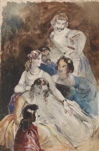 Theatergruppe von Theodor von Holst