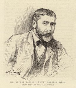 Mr. Alfred Parsons, neu gewählter ARA