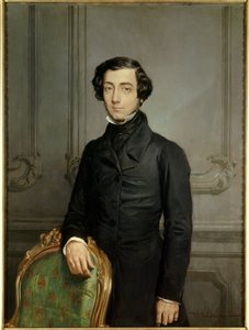 Porträt von Alexis Charles Henri Clerel de Tocqueville (1805-1859), Außenminister unter der Zweiten Republik