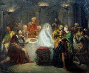 Das Gespenst von Banco von Théodore Chassériau