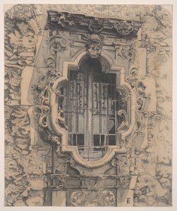 Rosettenfenster, Mission San Jose von Theodore Gentilz
