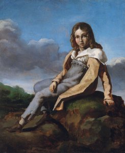Alfred Dedreux (1810–1860) als Kind von Theodore Gericault