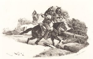 Angreifende Kürassiere