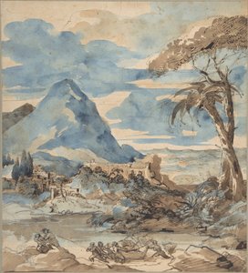 Landschaft mit Fischern