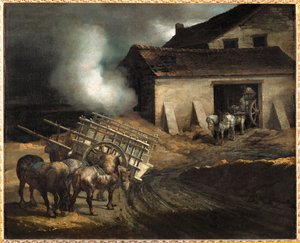 Der Gips-Ofen von Theodore Gericault