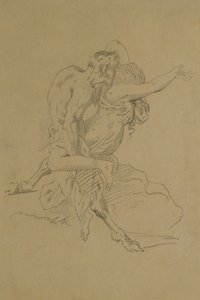 Nymphe und Satyr