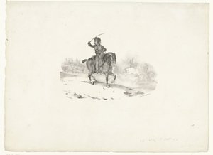 Offizier der Artillerie von Theodore Gericault