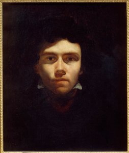 Porträt des Malers Eugene Delacroix (1798-1863)