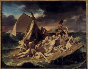 Das Floß der Medusa (Skizze) von Theodore Gericault