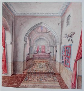 Ein maurisches Interieur, Algier von Theodore Leblanc
