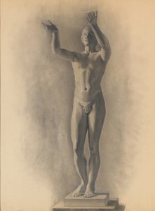 Studie der männlichen Figur, 1875