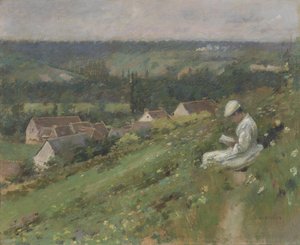 Das Tal von Arconville, ca. 1887
