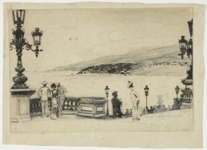 Studie für Die Terrasse, Monte Carlo