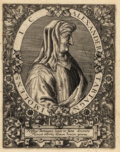 Alexander de Tartagnis, ca. 1424–1477, italienischer Jurist von Theodore de Bry
