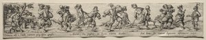 Tanz der Bauern von Theodore de Bry