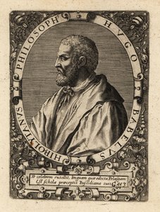 Hugues Babet, französischer Philosoph von Theodore de Bry