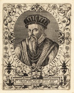Johannes Posth, deutscher Humanist und Arzt von Theodore de Bry