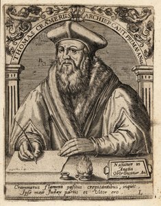 Thomas Cranmer von Theodore de Bry