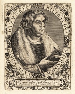 Willibald Pirckheimer, deutscher Jurist von Theodore de Bry