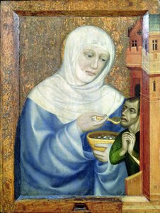 St. Elisabeth von Ungarn (1207-31) von Theodoricus of Prague