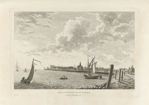 Ansicht von Oudeschild auf Texel