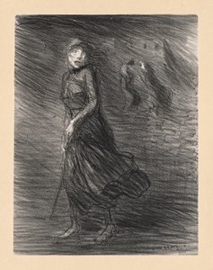 Auf der Straße von Théophile Alexandre Steinlen