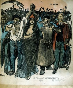 La Carmagnole - in „Le Chambard“ (Allegorie der Republik)