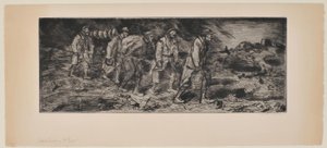 [Versorgung in der ersten Linie] von Théophile Alexandre Steinlen