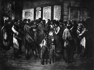 Straßensänger von Theophile Steinlen