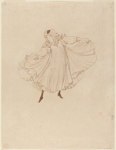 Loïe Fuller von Théo van Rysselberghe