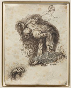 Kletterer, zwischen 1791 und 1824 von Theodore Gericault