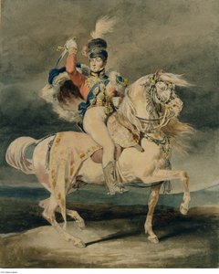 Géricault - George IV als Prinz von Wales (nach Harlow) von Theodore Gericault