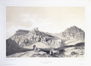 Die Akropolis von Korinth von Théodose du Moncel