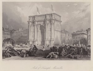 Triumphbogen, Marseille (Stich)
