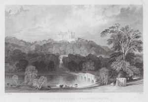 Belvoir Castle, Leicestershire von Thomas (after) Allom