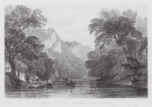 Fähre über den Derwent, Matlock Bath