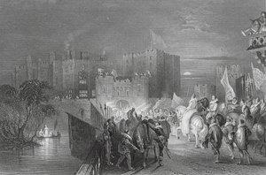 Schloss Kenilworth von Thomas (after) Allom