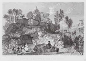 Rooter oder Roo-tor Felsen, Derbyshire